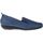 Schuhe Damen Slipper Natural Feet Slipper Clea Farbe: blau Blau