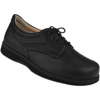 Schuhe Herren Derby-Schuhe Natural Feet Schnürer Kevin XL Farbe: schwarz schwarz