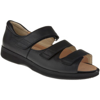 Schuhe Herren Sandalen / Sandaletten Natural Feet Sandale Marokko XL Farbe: schwarz schwarz