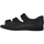 Schuhe Herren Sandalen / Sandaletten Natural Feet Sandale Marokko XL Farbe: schwarz Schwarz
