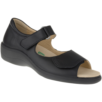Schuhe Damen Sandalen / Sandaletten Natural Feet Sandalen Tunis Farbe: schwarz schwarz