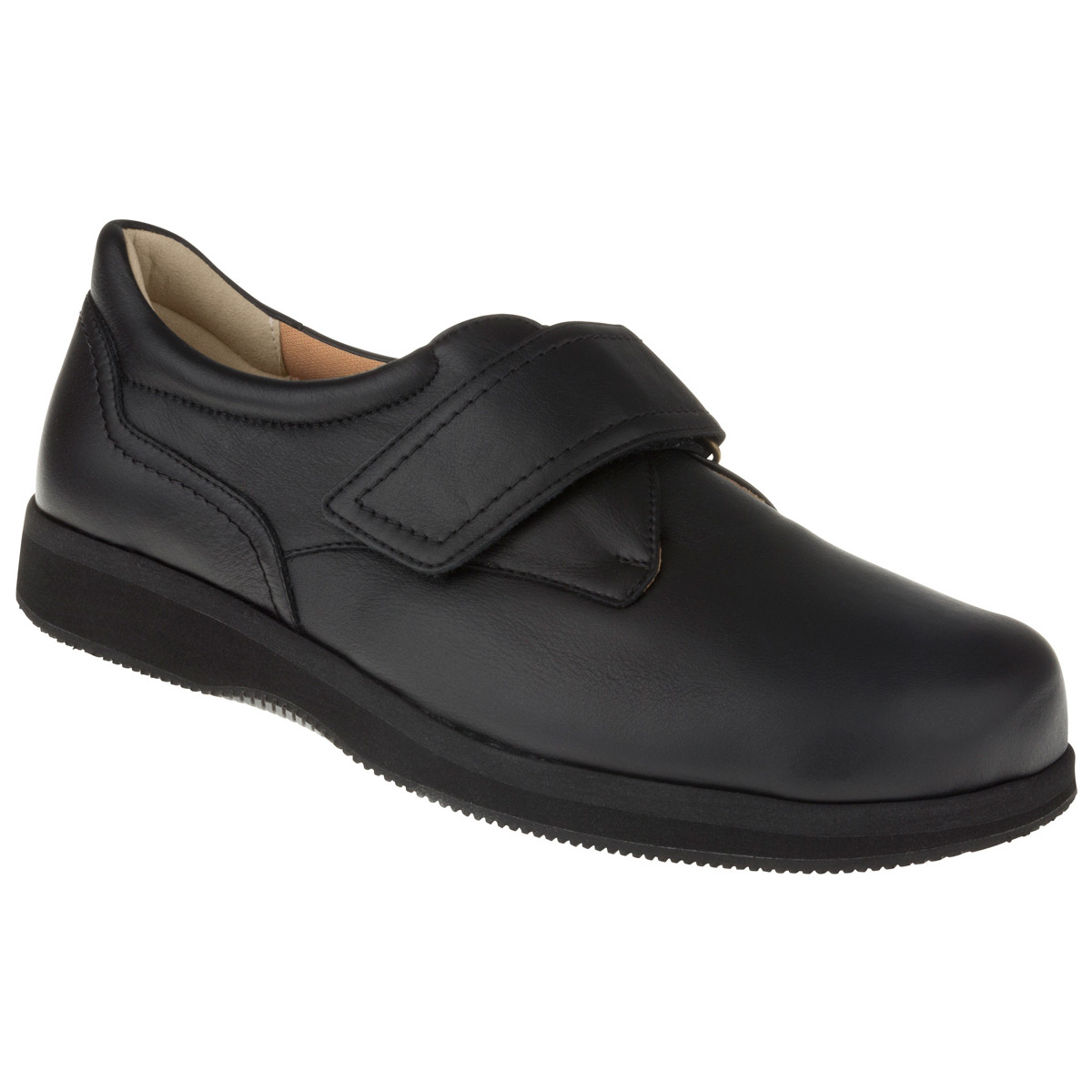 Schuhe Herren Sneaker Natural Feet Kletter Klaas XL Farbe: schwarz Schwarz