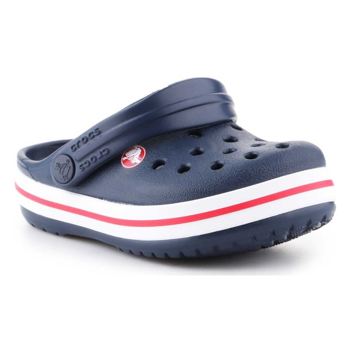 Schuhe Kinder Sandalen / Sandaletten Crocs Crocband clog 204537-485 Blau