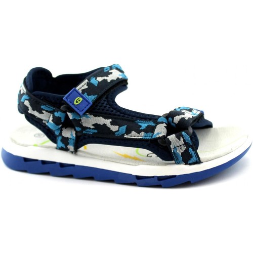Schuhe Kinder Sandalen / Sandaletten Grunland GRU-RRR-SA2838-BM Blau