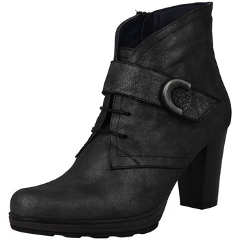 Schuhe Damen Low Boots Dorking 7966 Schwarz