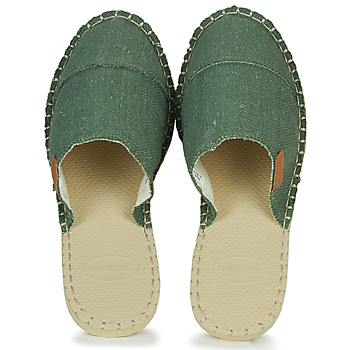 Schuhe Damen Pantoffel Havaianas ORIGINE FREE Grün