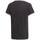 Kleidung Mädchen T-Shirts adidas Originals Originals 3 Stripes Schwarz