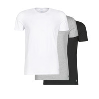 Kleidung T-Shirts Polo Ralph Lauren WHITE/BLACK/ANDOVER HTHR pack de 