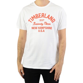 Kleidung Herren T-Shirts Timberland 135473 Weiss