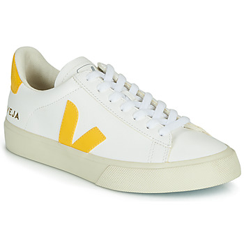 Schuhe Sneaker Low Veja CAMPO Weiss / Gelb