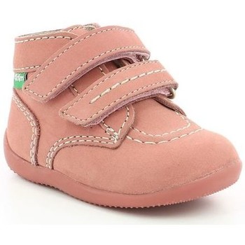 Schuhe Kinder Boots Kickers Bonkro-2 Rosa
