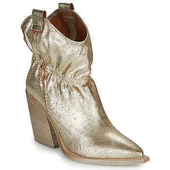 Schuhe Damen Low Boots Fru.it LOVITE Gold