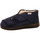 Schuhe Damen Hausschuhe Florett Genuna Winter I 60928-25 Blau