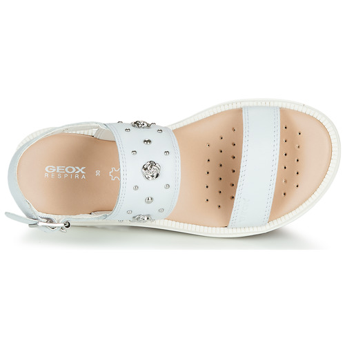 Geox J SANDAL REBECCA GIR Weiss