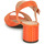 Schuhe Damen Sandalen / Sandaletten Geox D ORTENSIA MID SANDA Orange