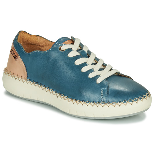 Schuhe Damen Sneaker Low Pikolinos MESINA W6B Blau / Rosa
