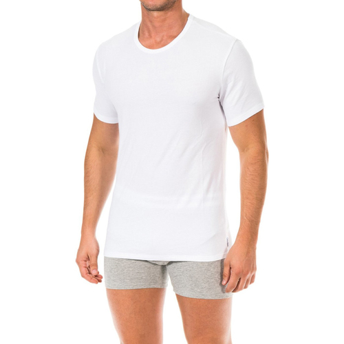 Kleidung Herren T-Shirts Calvin Klein Jeans NB1088A-100 Weiss