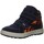Schuhe Jungen Derby-Schuhe & Richelieu Lurchi Klettschuhe DINO-TEX DI 3313513-22 Blau