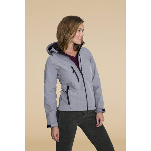 Sols REPLAY WOMENN STYLE-CHAQUETA DE MUJER SOFTSHELL CON CAPUCHA Grau