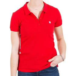 Kleidung Damen T-Shirts & Poloshirts Teddy Smith POLO  PILOCO Rot