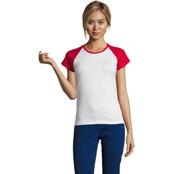 Kleidung Damen T-Shirts Sols MILKY BICOLOR SPORT Multicolor