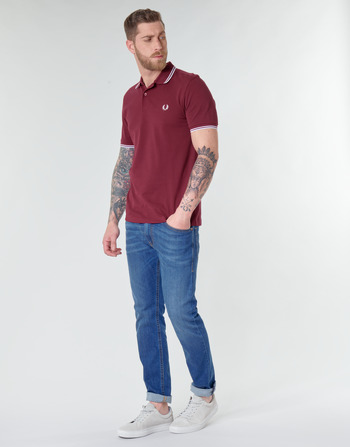 Fred Perry TWIN TIPPED FRED PERRY SHIRT Bordeaux