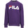 Kleidung Kinder Sweatshirts Fila Classic Logo Crew Kids Violett