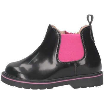 Schuhe Mädchen Low Boots Walkey Y1A5-40550-0154999 Beatles Kind schwarz Schwarz