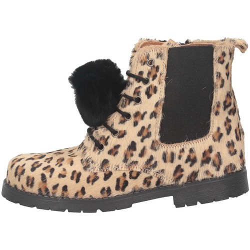 Schuhe Mädchen Low Boots Eli 1957 6235Z Stiefel Kind Leopard Multicolor