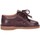 Schuhe Mädchen Richelieu Eli 1957 2481 BURDEOS French shoes Kind Edge ' Rot