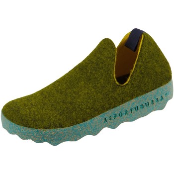 Schuhe Damen Hausschuhe Ecochic Portuguesas City blue forest P018003017 grün