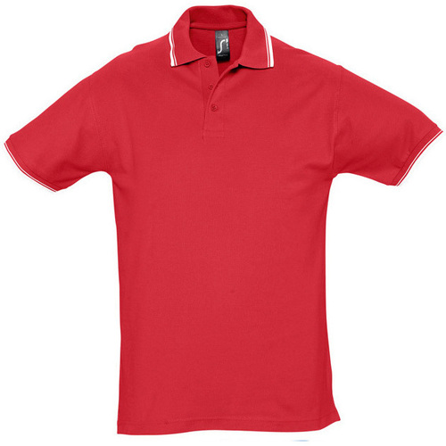 Sols PRACTICE GOLF SPORT-POLO HOMBRE DE ALGODÓN Rot