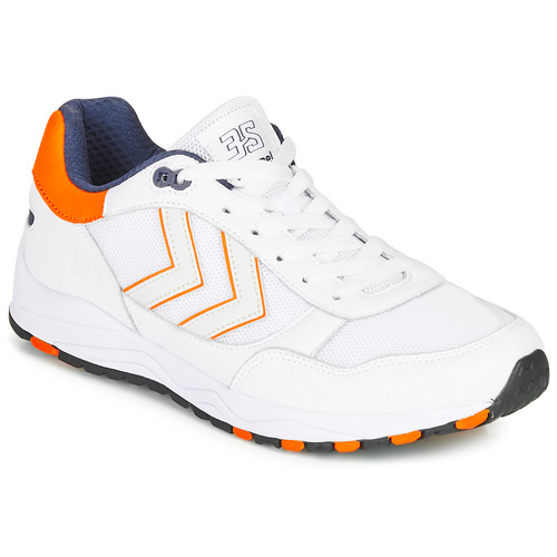Schuhe Herren Sneaker Low hummel 3-S SPORT Weiss / Orange