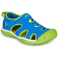 Schuhe Kinder Sportliche Sandalen Keen STINGRAY Blau / Grün