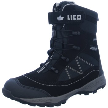 Schuhe Jungen Stiefel Brütting Winterstiefel Lico Sundsvall VS Boot /grau 720311 schwarz