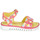 Schuhe Mädchen Sandalen / Sandaletten Agatha Ruiz de la Prada SMILES Rosa / Multifarben