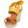 Schuhe Damen Sandalen / Sandaletten Pataugas FIONA Cognac / Gelb