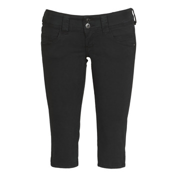 Kleidung Damen 3/4 Hosen & 7/8 Hosen Pepe jeans VENUS CROP Schwarz