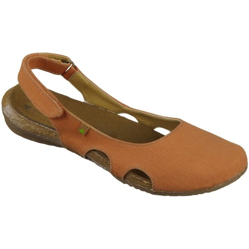 Schuhe Damen Sandalen / Sandaletten El Naturalista Sandaletten WAKATAUA SEAWEED / CAROOT N415T CARROT Orange