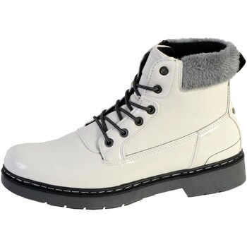 Schuhe Damen Low Boots The Divine Factory 140274 Weiss