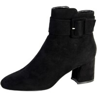 Schuhe Damen Low Boots The Divine Factory 139882 Schwarz