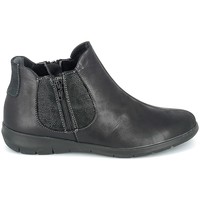 Schuhe Damen Boots Boissy Boots Noir texturé Schwarz