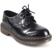 Schuhe Mädchen Derby-Schuhe Bubble Bobble Mädchenschuh  a2669 schwarz Schwarz