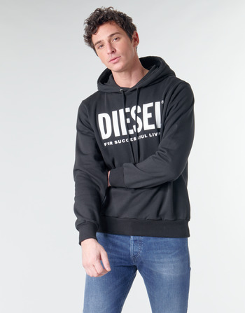 Kleidung Herren Sweatshirts Diesel GIR-HOOD-DIVISION Schwarz