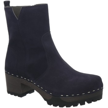 Schuhe Damen Boots Softclox Stiefeletten Insa 3491-OCEAN blau