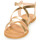 Schuhe Damen Sandalen / Sandaletten So Size IDITRON Gold