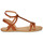 Schuhe Damen Sandalen / Sandaletten So Size BEALO Camel