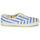 Schuhe Damen Sneaker Low Victoria NUEVO RAYAS Weiss / Blau