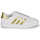 Schuhe Damen Sneaker Low adidas Originals MODERN 80 EUR COURT W Weiss / Gold