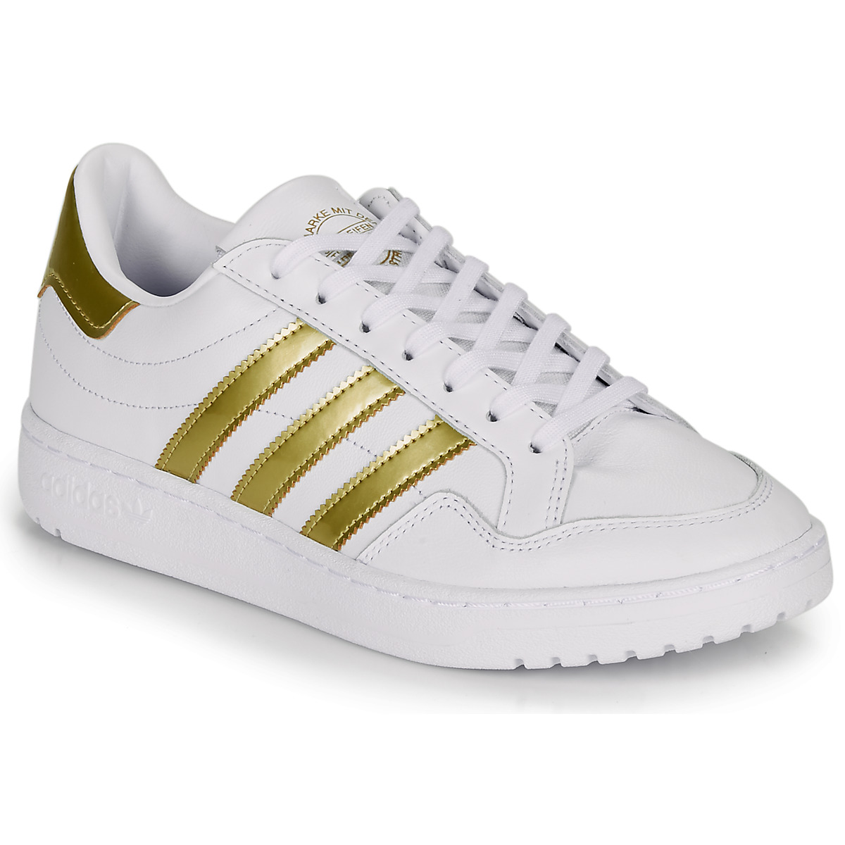 Schuhe Damen Sneaker Low adidas Originals MODERN 80 EUR COURT W Weiss / Gold
